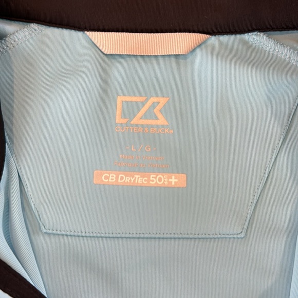 CUTTER & BUCK GOLF QUARTER ZIP - Picture 6 of 9